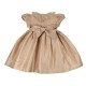 Diana Special Occasion Dress Champagne Silk with Gypsophila Hand Smocking Diana Special Occasion Dress Champagne Silk with Gypsophila Hand Smocking