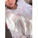 Nightingale Girl's Dress Moonstone with Kir Royale Hand Smocking Nightingale Girl's Dress Moonstone with Kir Royale Hand Smocking