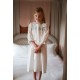 Nightingale Girl's Dress Forget Me Not Plumetti with Delphinium Hand Smocking Nightingale Girl's Dress Forget Me Not Plumetti with Delphinium Hand Smocking