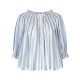 Cleopatra Blouse Maine Stripe with Seaside Hand Smocking Edition 39 Cleopatra Blouse Maine Stripe with Seaside Hand Smocking Edition 39